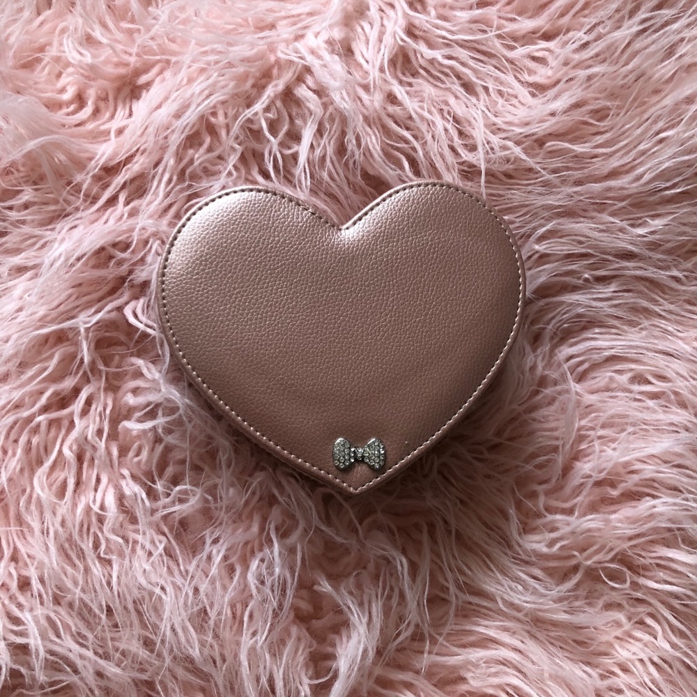 Pink Heart Jewelry Box